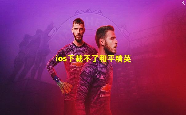 ios下载不了和平精英