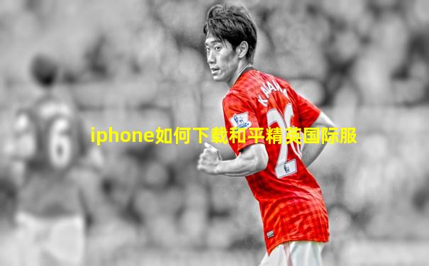 iphone如何下载和平精英国际服