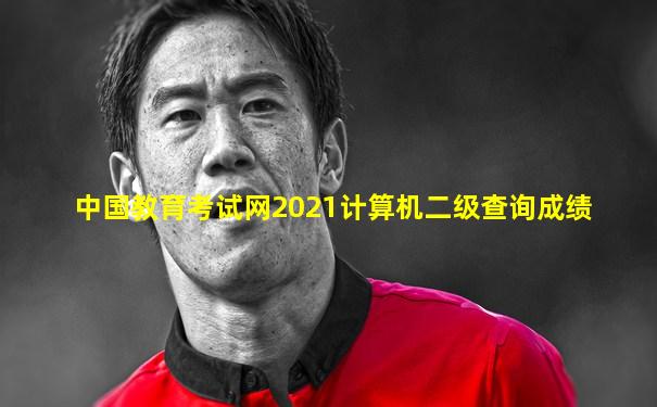 中国教育考试网2021计算机二级查询成绩