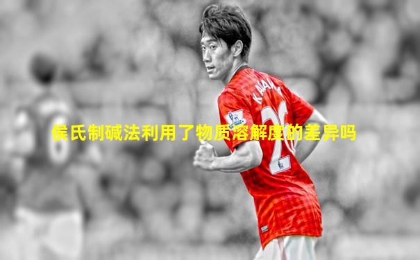 侯氏制碱法利用了物质溶解度的差异吗
