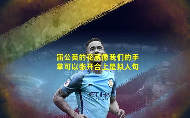 蒲公英的花就像我们的手掌可以张开合上是拟人句